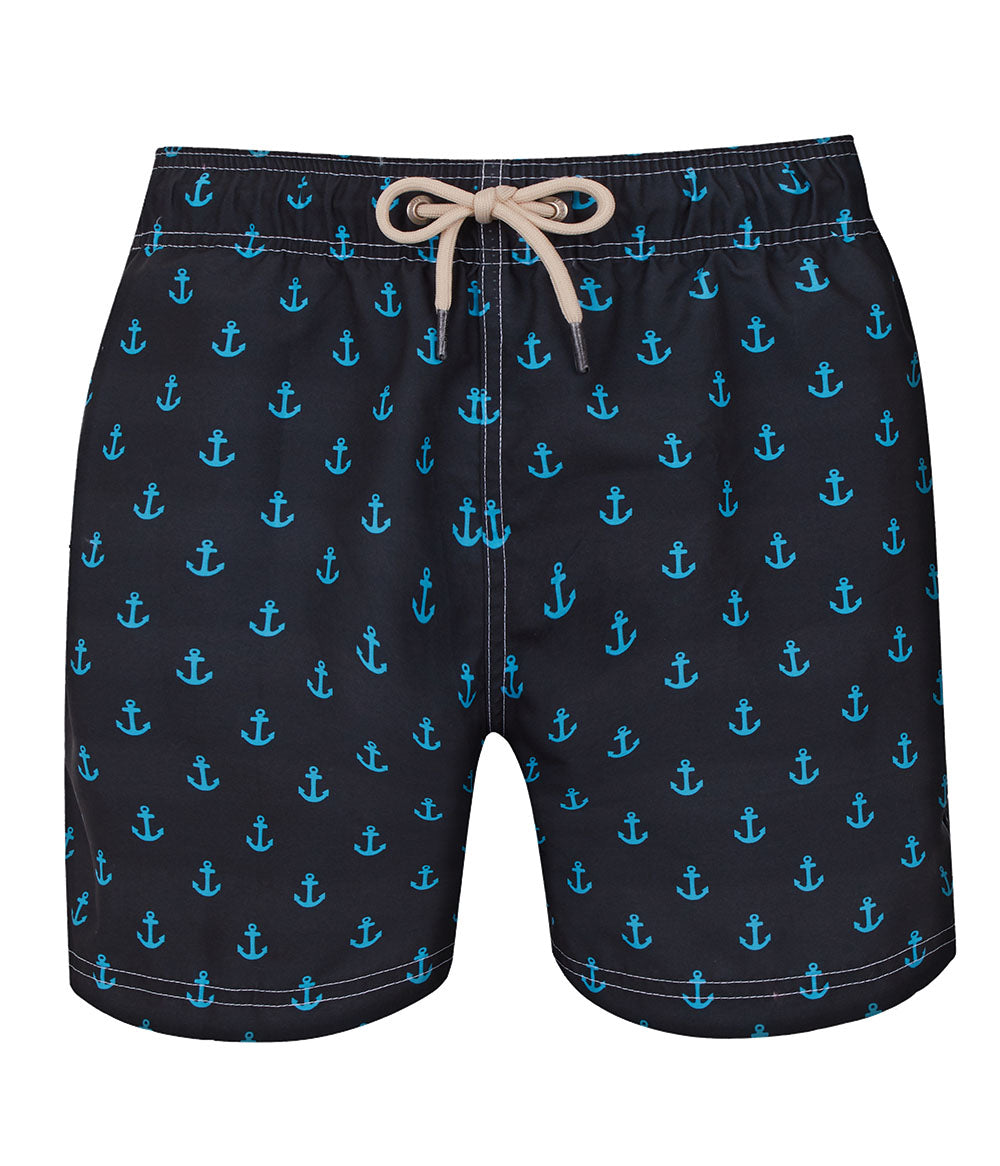 RIO CUT SHORTS ANCHOR BLACK | SHORTSCO