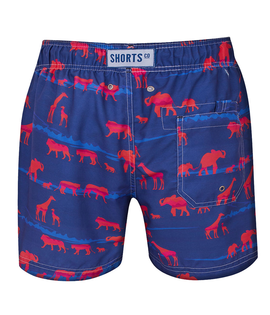 RIO CUT SHORTS BLUE SAVANNA