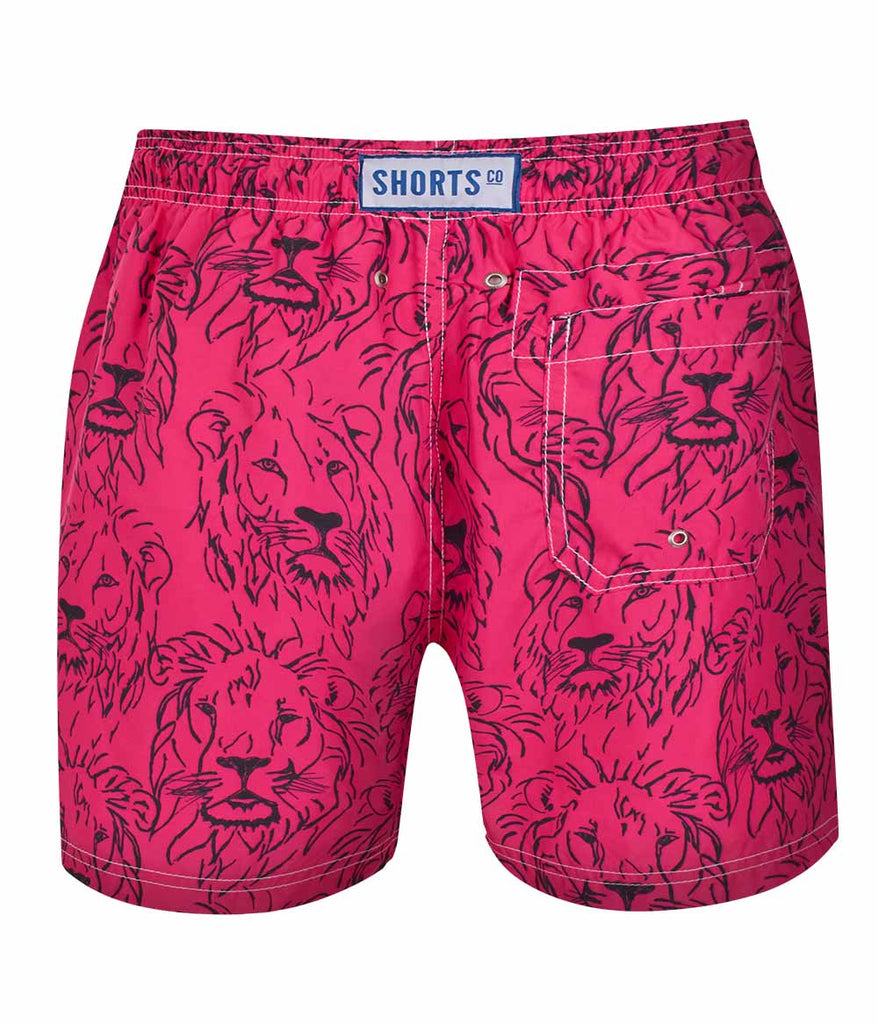 RIO CUT SHORTS ULTRALIGHT PINK LION