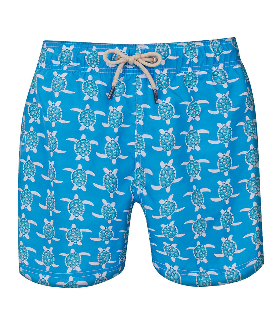 RIO CUT SHORTS ULTRALIGHT BLUE TURTLE